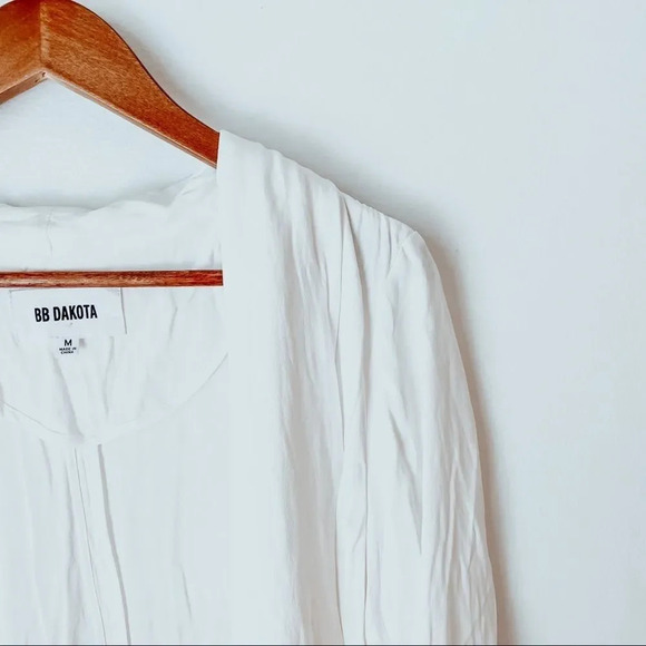 Revolve BB Dakota White Reeza Blazer Jacket - Picture 7 of 8